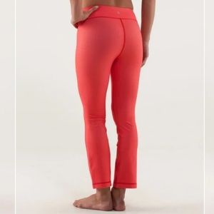 Lululemon P.Y.B Pant *Denim Love Red Size 6 EUC Rare Find